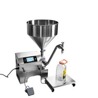 Machine de remplissage de sauces par pesage pour ketchup, beurre de cacahuète, miel, pâte de sésame, en acier inoxydable de qualité alimentaire