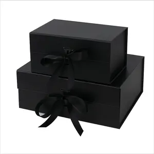 Luxe Kledingverpakking Cosmetisch Zwart Bloemdoospakket