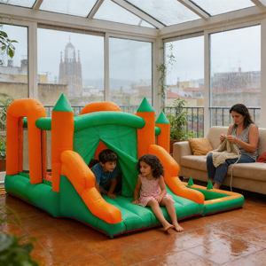 Château gonflable commercial pour le développement d'une zone à thème personnalisée dans les parcs d'attractions - Product Image 2