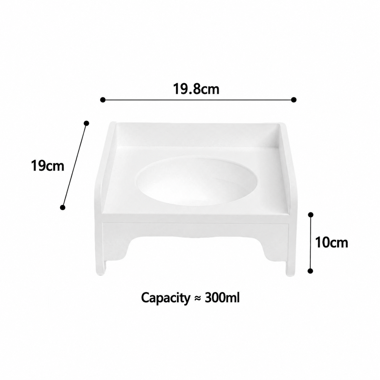 White-Dish rack
