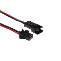 Harnes kabel industri pantat pria dan wanita, bahan spesifikasi kawat Terminal khusus 2 pin Sm