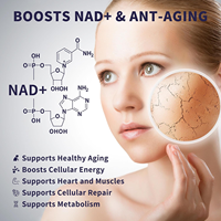 Bioby 500mg, Gotas Liposomales de NAD+ para Mujeres, Marca Privada OEM, Antienvejecimiento, Regeneración Celular, Apoyo al Metabolismo Energético, 60ml