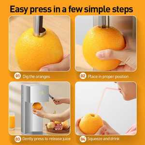 Vente chaude lait thé boutique jus facile à utiliser pamplemousse frais presse-agrumes extracteur Machine nouveau Style meilleur pas cher Pitaya Orange presse-agrumes - Product Image 5