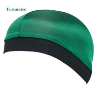 2025 gros cheveux élastiques douche dôme chapeau hommes vague casquette multifonctionnel Bandana Satin soyeux extensible Bandana hommes chapeaux