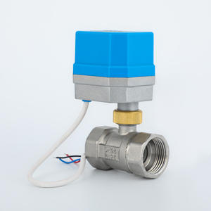 Válvula de Bola Eléctrica de Acero Inoxidable de Grado Industrial con Control de Dos Cables, Válvula de Cierre de Dos Vías Multifuncional Fija - Product Image 5