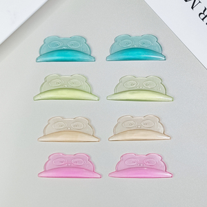 Tampons de <span class=keywords><strong>rehaussement</strong></span> de cils coréens en silicone souple, autocollants, pour permanente de cils, type Panda, 4 tailles, rouleaux de lamination - Product Image 6