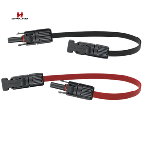 Cavo di Prolunga <span class=keywords><strong>Fotovoltaico</strong></span> Monofase 12AWG per Connessione Pannelli Solari 450V/750V, Rame Stagnato PC, 30A, Lunghezza Personalizzabile - Product Image 1
