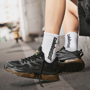 Zapatillas Deportivas Casuales para Hombre, para Todas las Temporadas, Cómodas, de Corte Bajo, con Cordones, Parte Superior Transpirable, Diseño de Suela Resistente al Desgaste, Antideslizantes - Product Image 5