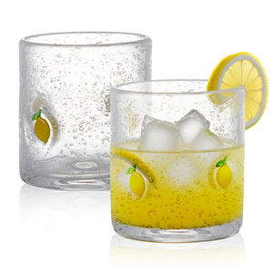 14 עוז סמל דובדבן אדום עוז ללא נבע כוסות כוסות זכוכית ליום הולדת מתנה - Product Image 3