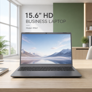 Laptop Nueva de 15.6 Pulgadas FHD IPS, Intel <span class=keywords><strong>Celeron</strong></span> <span class=keywords><strong>N4020</strong></span> de Doble Núcleo a 2.8GHz, 8GB de RAM, 256GB SSD, Windows 11, Notebook Empresarial - Product Image 1