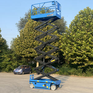 중국 제작 1 톤 가위 리프트 트레일러 전기 가위 리프트 수동 가위 비활성화 리프트 - Product Image 5