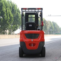 Chariot élévateur électrique de 2,5 tonnes alimenté par batterie au lithium, chariot élévateur de stockage LiFePO4 à longue durée de vie, fabriqué en Chine
