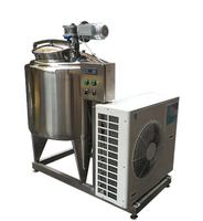 Réservoir de réfrigération pour lait de 500 litres pour le stockage du lait de vache, du lait de chèvre, du lait de buffle, du lait de yack, du lait de cheval, du lait d'âne