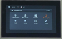 Placa de Control de Temperatura con Pantalla Táctil Capacitiva de 7 Pulgadas, Controlador de Horno Rápido, Placa de Circuito Inteligente Comercial para Hornear MK6L60