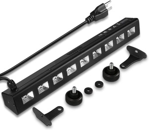 Led 9*3W rửa ánh sáng UV tím Bar dòng đèn giáng sinh triển lãm Hall DJ kỳ nghỉ trang trí đèn - Product Image 4