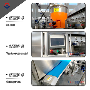 Sản xuất cao vòng tròn hình dạng Jelly kẹo Máy làm mềm Chewy kẹo Máy làm dừa sữa kẹo Máy làm - Product Image 3