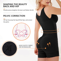Venta caliente Huesos de acero Cinturón colombiano Body Entrenador de cintura Fajas postoperatorias Adelgazamiento Fajas Control de barriga Shaper