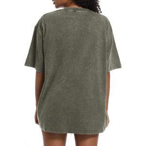 Oversized <b>Grunge</b> Vintage T-Shirt Women Short Sleeve Cotton Casual Baggy Crew Neck Loose <b>Top</b> Trendy Tees - Product Image 3