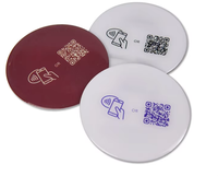 Étiquette NFC pour menu Google Review, en PVC/PET, avec puce NTAG216, autocollant étanche pour contrôle d'accès
