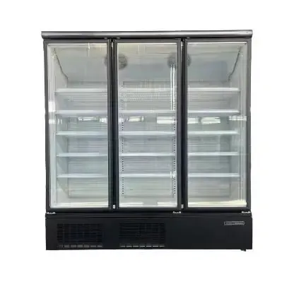 Top Comercial Mercearia Loja De Conveniência Supermercado Exibição Vertical Showcase Geladeira Geladeira Geladeira