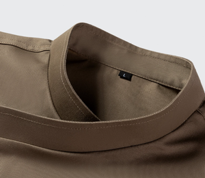 Vêtement de travail en coton respirant à double boutonnage, logo personnalisé, uniforme de chef long, conçu sur mesure, veste de cuisine professionnelle unisexe - Product Image 6