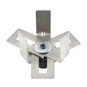 Triangular Fuel Tank Cap Wrench 75-160mm Adjustable Carbon Steel Mechanical Automotive Repair <b>Tool</b> - Product Image 4
