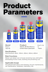 Spray Antiruggine Originale WD40 all'Ingrosso, <span class=keywords><strong>Lubrificante</strong></span> e Rimuovi Ruggine in Bombolette da 100ml/200ml/300ml/400ml Disponibile - Product Image 4
