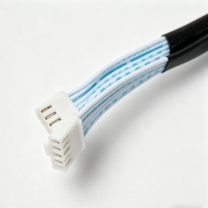Harness Kabel Pita Datar Multi-Pin Kustom dengan Perlindungan Heat-Shrink untuk Papan Kontrol Pendingin & Peralatan Rumah Tangga - Product Image 2