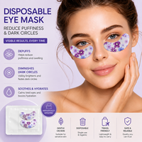 Patchs jetables pour le contour des yeux ODM sans colle, éclaircissants, hydratants, réduisant les cernes, masque pour les yeux