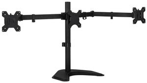 Stock Triple 3 Monitor <b>Stand</b> Extendable Desk Clamp with Three Arms for Mounting Multiple Monitors - Product Image 3