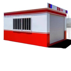 Cabine de sécurité incendie en acier, grande, carrée, multifonctionnelle, pour usage extérieur - Product Image 1