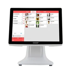 Wholesale White Oem Pos Displays Stand Capacitive Lcd Touch Screen Pos 15 Inch Monitor