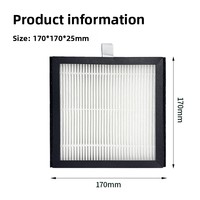 Filtre à charbon actif haute performance pour déshumidificateur Hysure Afloia AQ8Q7, résistant aux alcalis, étanche, remplacement en gros