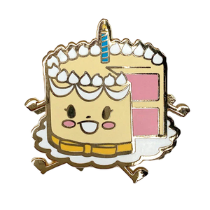 Miễn Phí Tác Phẩm Nghệ Thuật Kim Loại Đánh Bóng Cứng Men Kết Thúc Ve Áo Pins Sô Cô La Ice Cream Cherry Cupcakes Văn Phòng Phẩm Cửa Hàng Bán Buôn Pins - Product Image 1