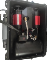 Compresseur de pneus de voiture 12V multifonction 4x4 noir pour camion-citerne, pompe à air pour voiture tout-terrain