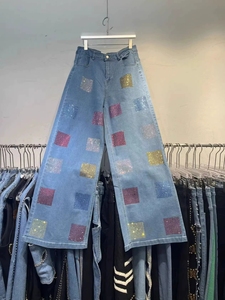 Jean skinny déchiré taille haute pour <span class=keywords><strong>femme</strong></span>, en denim respirant et extensible, idéal pour l'été, style décontracté et streetwear - Product Image 6