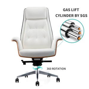 Wholesale China Black Ergonomic <b>Desk</b> Executive Chair CEO PU Leather Office Chair - Product Image 6