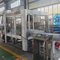 Machine de remplissage et d'embouteillage automatique d'eau minérale pour usine, 1000-2000 BPH, équipement de petite usine d'embouteillage