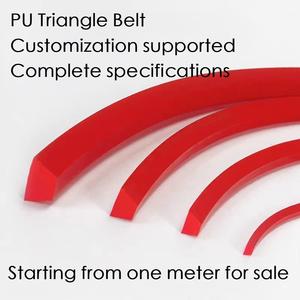 Correa dentada de poliuretano PU personalizable, correa en V, rueda motriz <span class=keywords><strong>pentagonal</strong></span> tipo Z Y M, correas de transmisión de Motor universales, correa dentada EPDM - Product Image 3