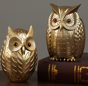 เครื่องประดับนกฮูกเรซิ่นสุดสร้างสรรค์แบบนอร์ดิกที่ทันสมัยงานฝีมื<span class=keywords><strong>อร</strong></span>ูปสัตว์ทำจากเรซิ่นน่ารักสำหรับตู้วางทีวีชั้นวางหนังสือห้องนั่งเล่นของตกแต่งบ้าน - Product Image 5