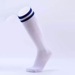 Chaussettes de compression en polyester sur mesure, hauteur genou, les plus vendues en gros, avec revers imprimé jacquard extensible pour l'équitation - Product Image 2
