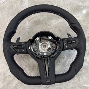Volante Deportivo Negro Personalizado para <span class=keywords><strong>BMW</strong></span> F01 F02 F48 F49 F39 F25 F26 F97 F98 F92 E92 M5 330i 328i - Product Image 4