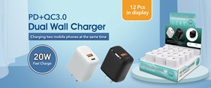 Cargador USB C de <span class=keywords><strong>20W</strong></span> con Puerto USB-C y USB-A para Teléfono 17/16/15/14/13 - Product Image 2