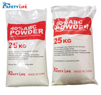 Prix de gros d'extincteur de poudre de produit chimique sec d'ABC de 25 kg par sac, poudre chimique sèche, poudre chimique sèche ABC