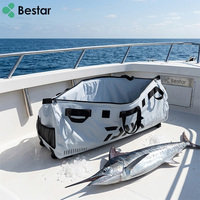 Grand sac isotherme étanche pour poisson, sac de pêche en mer avec bouchon de vidange pour la navigation en haute mer, garde le poisson frais