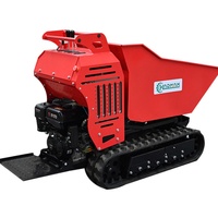Mini-dumper chinois 500 kg de charge, 4 roues, mini-dumper agricole, brouette motorisée
