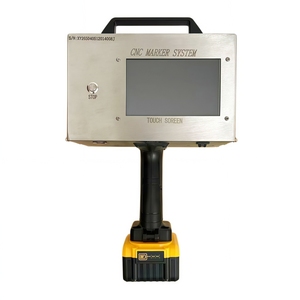 Machine de marquage portative 120*30mm avec écran tactile, gravure au point de pression sur métal, utilisée pour les pièces de <span class=keywords><strong>voiture</strong></span> et de moto, numéro VIN - Product Image 2