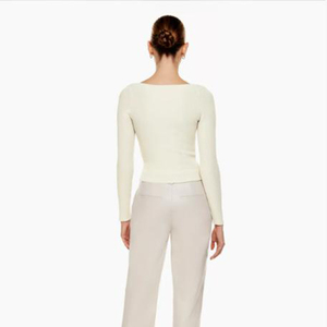 Maglione in <span class=keywords><strong>maglia</strong></span> da <span class=keywords><strong>donna</strong></span> abbinato <span class=keywords><strong>a</strong></span> abiti da famiglia e maglioni da <span class=keywords><strong>donna</strong></span> taglie forti - Product Image 5
