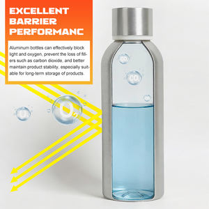 Spray au <span class=keywords><strong>gaz</strong></span> lacrymogène portable personnalisable en couleur et en logo, spray d'autodéfense, contenants en métal, bouteille en aluminium - Product Image 2