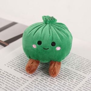 Plush Colorful Dumpling Squishy Keychains Cartoon Plush <b>Doll</b> Toy Backpack Ornament <b>Accessory</b> - Product Image 2
